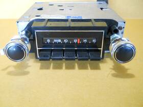 Gm 654783 Vintage Oem Delco Am Car Radio Untested Used
