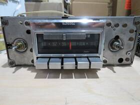 01vfp3 Gm Delco 1970 68-71 C3 Corvette Am/fm Mono Radio With Knobs And Amp Prof Restored