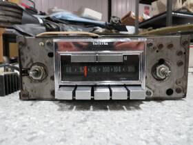 7302721 Gm Delco 68 69 70 71 C3 Corvette Am/fm Mono Radio With Knobs And Amp Prof Restored