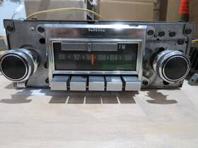 91fvp1 Gm Delco 1969 68-71 C3 Corvette Am/fm Mono Radio With Knobs And Amp Prof Restored