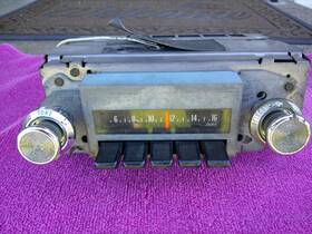 Gm Delco 92apb1 1969 Pontiac Tempest Gto Fairly Clean Original Am Radio/knobs Good Working But
