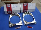 3866885 Headlight 1966 Bezel Chevrolet 3055 Ii Nova Pair Headlamp Chevy