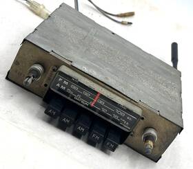 Hitachi Km-1520bc 1970-73 Datsun 240z Oem Am Fm Radio Km-1520 Untested