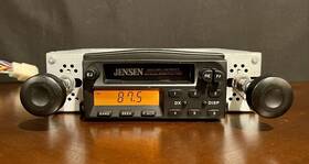 Cs2510 Jensen Cassette Stereo Shaft Tested Works Great Vintage
