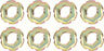 K424 Oer Piece Speed Nut Set Pontiac Buick Chevy And Oldsmobile