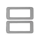 L3668 Mustangs Unlimited Rear Side Marker Light Lens Bezels Pair Mustang