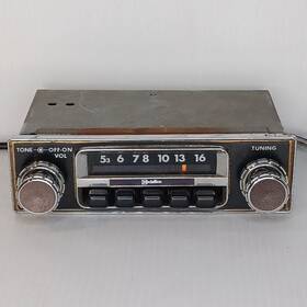65-306 Medallion Vintage Am/fm Solid State Car Radio Stereo