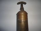 Mfg Feltman " "fire 1961 Minimax "brass Middlesex Extinguisher