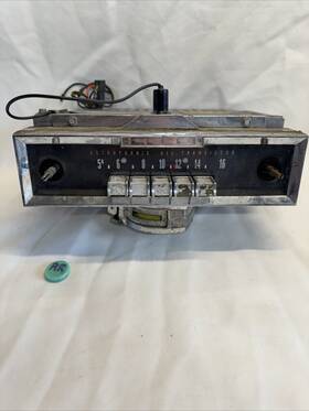 015946 Mopar Dodge 1960s Radio Inch Astrophonic Transistor Untested