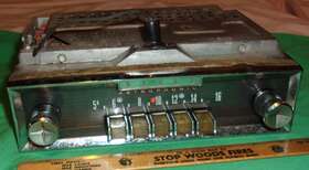 154466 Mopar Dodge 204-62 1963 Radio Inch Astrophonic Clean Cracked Front 23bq