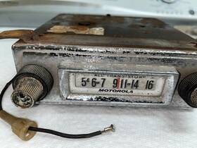 323t Motorola Vintage 1960 S All Transistor 12 Volt Car Radio