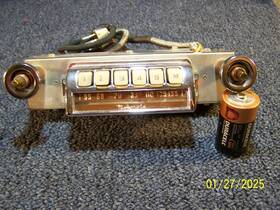 6bka-all Motorola 6bka Vintage Radio Control Head Model Buttons Work-good Chrome-a 9