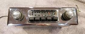 Fm210a1 Motorola Vintage Am/fm Push Button Car Radio Stereo Untested Chrome