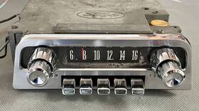 2tms Motorola Fomoco 1962 62 61 63 Ford Thunderbird T-bird Am Car Radio With Knobs Working