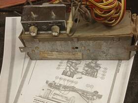 Motorola Km204r 1960s Vibrasonic Reverb For Auto Radio