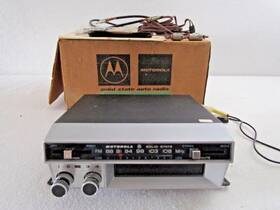 Motorola Tf800s Vintage Nos 8 Track Fm Hot Rod Muscle Car