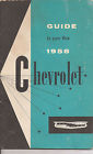8t245399 Nj User Insuarance 1958 1966 Original Manual F5 Vin Chevy Binder