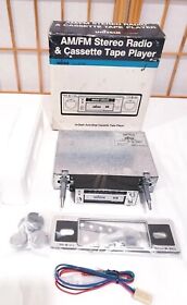 T692 Nos Unitech Vintage Am Fm Stereo Radio And Cassette Tape Player Car