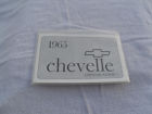 Om-1010 Litho 1965 65 Chevy