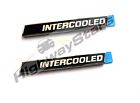 25526372 Pair Plates Emblems Gm - Intercooled National Fender Oem Grand Buick