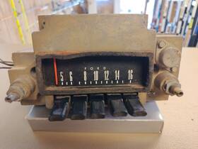 6tpo Philco 1966 Ford Fairlane Am Radio Untested