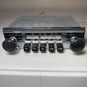 Philips 22rn681/85 Vintage Jaguar Xke Series 2 Oem Phillips Radio