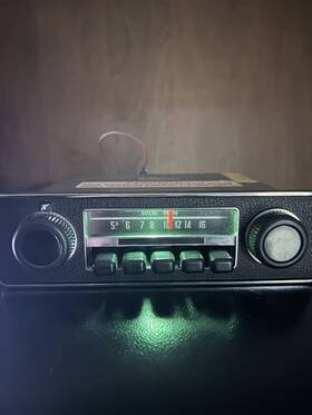 Sr-218 Pianola Sr218 Rare Panola Car Am Radio W Pb 1960s 1970s Old School Vintage Japan