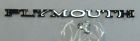 Ply9-emblem Nav Mopar Plymouth Hood Emblem New