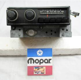 Plymouth Xxxx847 1971 1972 1973 C Body Fury Monaco Polara Imperial Am Push Button Radio