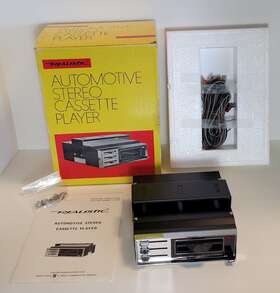 12-1822 Realistic Car Under-dash Stereo Cassette Player Complete New In Box