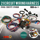Rewlk0050 Vevor Circuit Wiring Harness Chevy Universal Extra For 827843675635