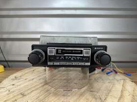 1490-2 Sanyo Ft Vintage E-z Install Car Stereo Am/fm Radio Cassette Player