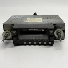 Sanyo Ft-v90 Vintage Car Stereo Radio Cassette Full Auto Eject Untested