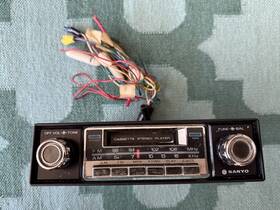 Ft403 Sanyo Ft 403 Car Radio Cassette Used 1970s