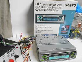 Mdr-4 Sanyo Md Player With Am-fm Tuner Mini Disc
