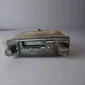 Xr-65 Sony Vintage Am/fm Stereo Cassette Player Car Radio Old School Cool Rare