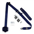 Stbsb3rsdbhpk Autoloc Power Accessories 3 Point Retractable Dark Blue Seat Belt With Mounting Brackets Standard Buckle