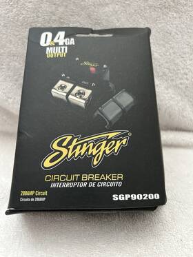 Stinger Sgp90200 200 Amp Vehicle Circuit Breaker Break