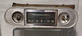 Ac-2977 Studebaker 1960 60 Delco Am Radio Car Lark Regal With Face Place Original