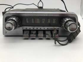 3tms-41036 Thunderbird 1963 Fomoco Ford Am Radio Inch Not Tested Selling For Parts
