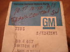 1242101 Transmission -40 75 71 Automatic 76 73 72 Control Corvette Switch 74 70