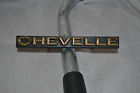 6264827 Vintage 1968 Emblem Gold Black Chevelle Part Chevy Cmd Plated