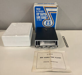 Ap-15 Vintage Nos Apollo Xv Model 8-track Car Stereo Tape Player No Wires