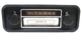 Volkswagen Vw 1vw4112 1971 1972 Sapphire Xvii 17 Am Radio With 8 Track Tape Player See Video