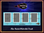 1/64 '55 Chevy Gasser Black Checker Roof Top Decal SCR-0302F. Fixed Price $7.00.