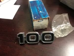 Nos Ford 1975 1976 1977 1978 1979 Econoline Van " 100 Emblem Oem. Fixed Price $23.99.