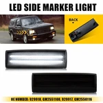 2PCS Front Lens Smoke White Led Side Marker Light For 1983-91 Gmc S15 Jimmy Base. Fixed Price $21.84.