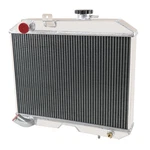 Rows Aluminum Radiator Fits 1941-1952 Jeep Willys CJ2 CJ-2A CJ3 M38 / Ford Gpw. Fixed Price $151.05.