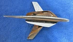 1954 1955 Studebaker Hood Ornament 505 Hawk Avanti Commander Champion Lark Big 6. Fixed Price $102.95.