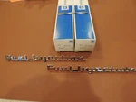 1957 C1 Corvette "fuel Injection" Front Fender Emblems--gm #3742212--NOS--NCRS!. Fixed Price $99.95.
